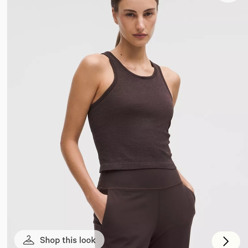 Lululemon Athletica Espresso Tank Top